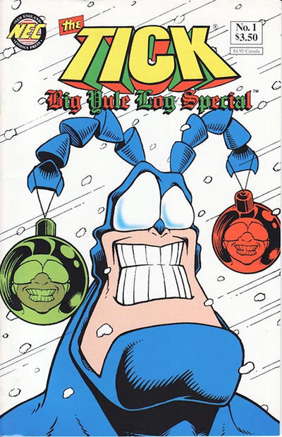The Tick's Big Yule Log Special 1997 #1 Xmas Balls - back issue - $3.00
