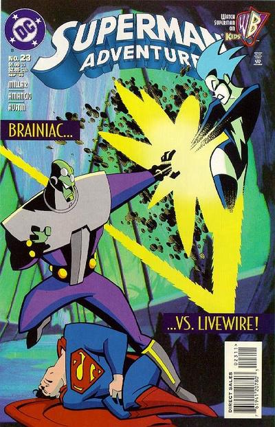 Superman Adventures 1996 #23 Direct Sales - back issue - $3.00