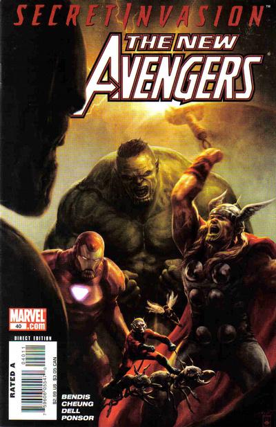 New Avengers 2005 #40 Standard Cover - back issue - $8.00