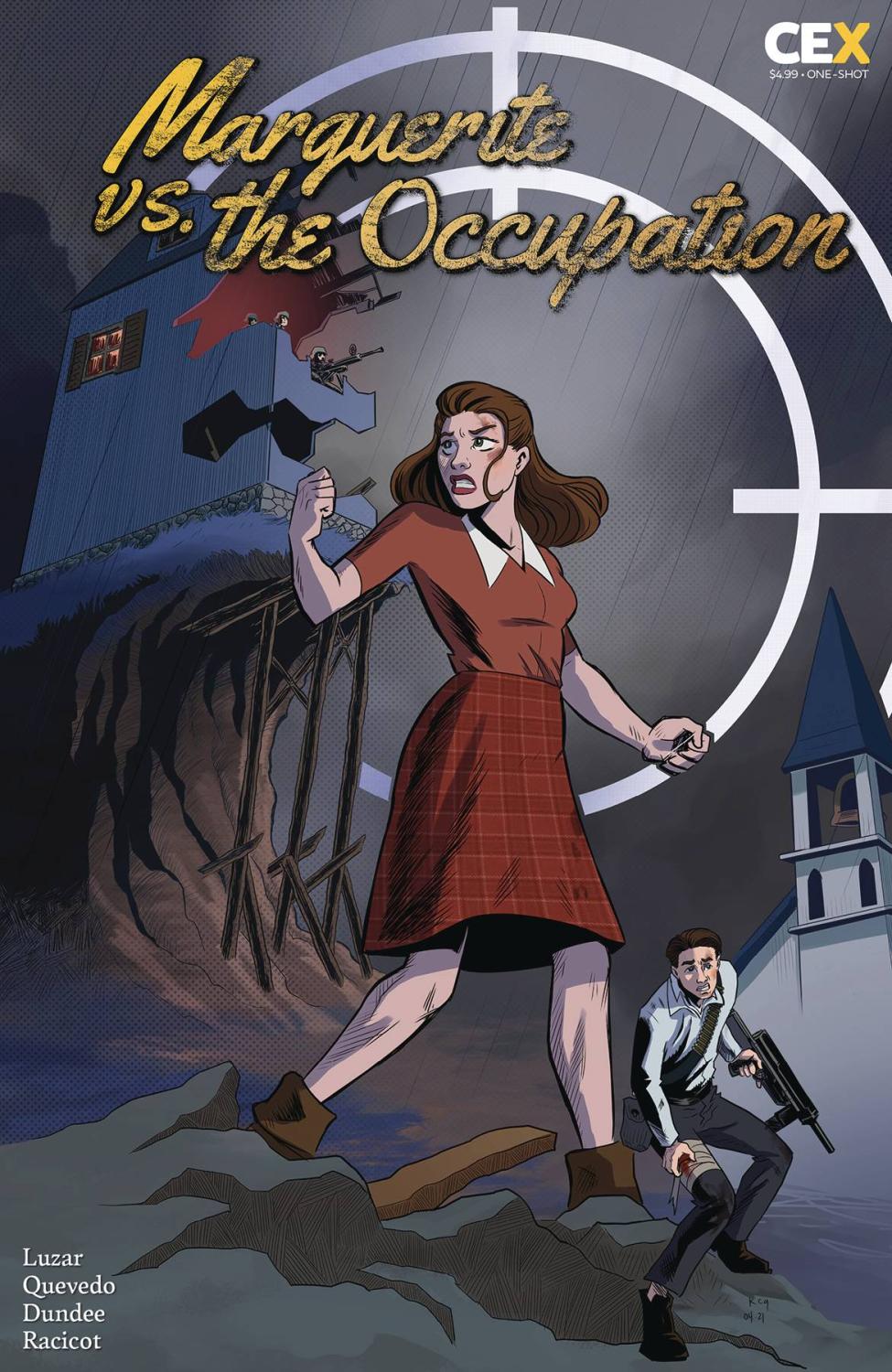 MARGUERITE VS THE OCCUPATION #1 ONE SHOT CVR A KASEY QUEVEDO