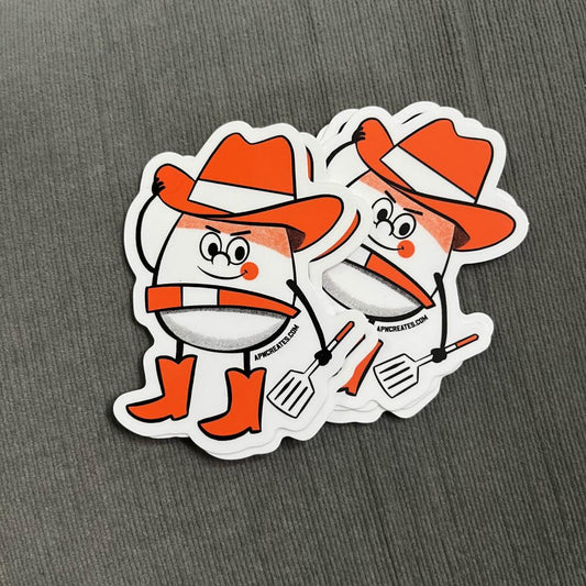 Western Omlette Sticker - APNCreates